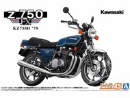  Aoshima  1/10 1979 Kawasaki Z750FX Custom Motorcycle AOS65204