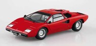  Aoshima  1/32 Lamborghini Countach LP400 Sports Car (Snap Molded in Red) - Pre-Order Item AOS65334