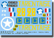  Archer Fine Transfers  1/35 Free French M4A4 "Tarentaise" AFT35257
