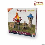  Archon Studio  NoScale Dungeons and Lasers: Village Pack (D&L: Expansion Sets) ARSDNL0066