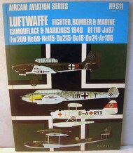  Arco Publishing  Books Collection - Aviation Series Special 11: Luftwaffe: Fighter, Bomber and Marine Camouflage & Markings 1940 ARCASP11