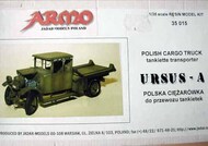 Ursus-A Polish Cargo Truck (Tankiette Transporter) #ARMO35015
