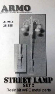  Armo  1/35 Street lamp - set no. 2 (w/PE) ARMO35888
