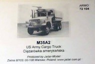 M35A2 - US Army Cargo Truck #ARMO72104