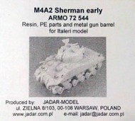  Armo  1/72 M4A2 Sherman (early) (ITA) ARMO72544