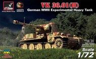  Armory  1/72 VK 36.01(H) German WWII Experimental Heavy Tan AR72210