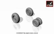  Armory  1/144 Mil Mi-8/17 Hip wheels, weighted ARYAW14006