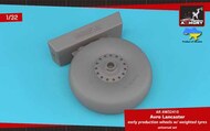  Armory  1/32 Avro Lancaster wheels early type w/ weighted tyres ARAW32410