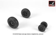  Armory  1/32 Saab JAS-39 "Gripen" wheels with weighted tires, early ARYAW32502