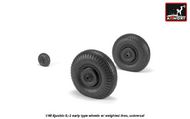  Armory  1/48 Iljushin IL-2 Bark (early) wheels with weighted tires ARYAW48034
