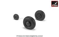  Armory  1/72 Antonov An-2/An-3 Colt wheels with weighted tires ARYAW72057