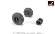  Armory  1/72 General-Dynamics F-111 Aardvark early type wheels with weighted tires ARAW72337