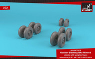  Armory  1/72 BAe Nimrod MR.1 / MR.2 / MR.2P / R.1. wheels with weighted tires ARAW72418