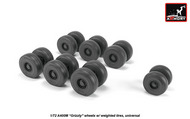 Airbus A400M 'Grizzly' wheels with weighted effect #ARAW72506