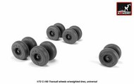  Armory  1/72 Transall C-160 Transall wheels with weighted tires ARAW72507