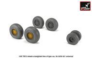  Armory  1/48 BAC TSR-2 wheels w/ weighted tires, type 'a' ARYAW48412