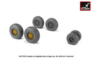  Armory  1/48 BAC TSR-2 wheels w/ weighted tires, type 'b' ARYAW48413