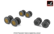  Armory  1/72 Convair B-36 Peacemaker wheels w/ weighted tires ARYAW72327