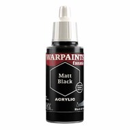 Warpaints Fanatic Acrylic, Matt Black ARMWP3001