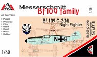  Arsenal Model Group  1/48 Messerschmitt Bf.109C-2(N) night fighter AMG48715
