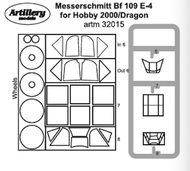 Messerschmitt Bf.109E-4 Masks #ARTM32015