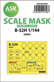  Art Scale  1/144 Boeing B-52H double-sided mask for 1/144* 200-M14402