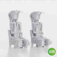  ASK/Art Scale  1/32 GRU-7A ejection seat for Grumman F-14A/B early version with seat belts, 2 pcs., recom. 200-A32035