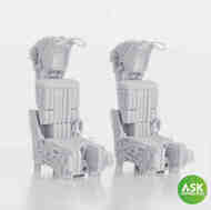  ASK/Art Scale  1/32 GRU-7A ejection seat for Grumman F-14A/B early version excluding seat belts, 2 pcs., recom. 200-A32036