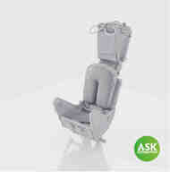 M.B Mk.2 excluding seat belts, with survival - seat pan pack #200-A32044