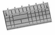 Boeing B-17F/B-17G Bomb Bay Doors - 3D printed detail #200-A48020