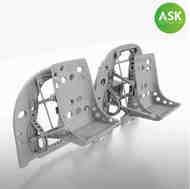 A6M2-K detailed set of two bulkheads with seats #200-A48052