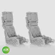 SJU-17 Ejection Seats for Boeing EA-18G Growler - 2 pcs excluding seat belts #200-A48063