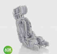 M.B. Mk.9 ejection Seat with seat belts - 1 pc recommended for Harrier GR.1/GR3 #200-A48073