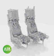  ASK/Art Scale  1/48 SJU-17 Ejection seat with seat belts - 2 pcs recommended for Grumman  F-14D Tomcat - Pre-Order Item 200-A48075