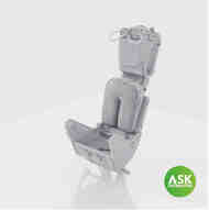 M.B Mk.2 excluding seat belts, with survival - seat pan pack #200-A48099