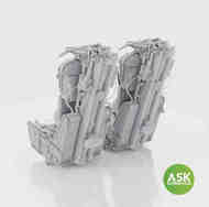 McDonnell F-4B Phantom Ejection Seats - M.B. MK.H-7 with seat belts (2pcs) #200-A48115