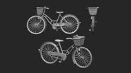Womens Bicycle classic 3D-Printed OUT OF STOCK IN US, HIGHER PRICED SOURCED IN EUROPE #200-A72013