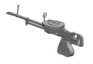 Vickers K - light machine gun, Great Britain, pre-war and WWII period #200-A72027
