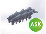 Supermarine Spitfire Mk.Vb Shrouded Fishtail exhausts 200-A72036