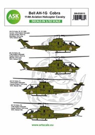  ASK/Art Scale  1/32 Bell AH-1G Cobra 11th Aviation Helicopter Cavalry part 3 200-D32013