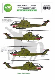  ASK/Art Scale  1/32 Bell AH-1G Cobra 3th Aviation helicopter cavalry Kentaur - part 2 200-D32019