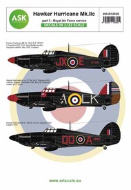  ASK/Art Scale  1/32 Hawker Hurricane Mk.IA / Mk.IIC part 3 - Royal Air Force service 200-D32029