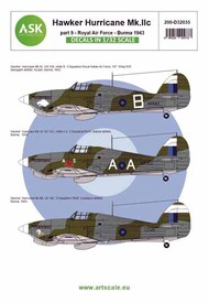  ASK/Art Scale  1/32 Hawker Hurricane Mk.IIc part 9 - Royal Air Force Burma 200-D32035