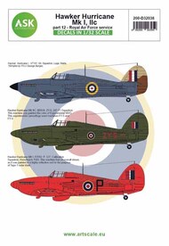  ASK/Art Scale  1/32 Hawker Hurricane Mk.I / Mk.IIc part 12 - Royal Air Force 200-D32038