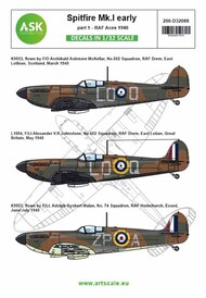  ASK/Art Scale  1/32 Supermarine Spitfire Mk.Ia part 1 200-D32088