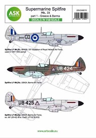  ASK/Art Scale  1/48 Supermarine Spitfire Mk.IXe part 1 200-D48010