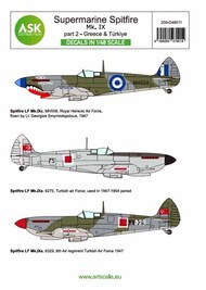  ASK/Art Scale  1/48 Supermarine Spitfire Mk.IXc / Mk.IXe part 2 200-D48011