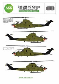  ASK/Art Scale  1/48 Bell AH-1G Cobra part 7 200-D48020