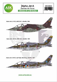  ASK/Art Scale  1/48 Alpha Jet A German Air Force 200-D48022
