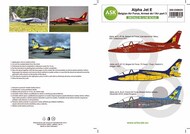  ASK/Art Scale  1/48 Alpha Jet E - Belgian Air Force, Armee de l'Air - Part 3 200-D48025